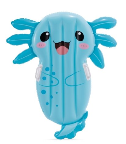 INTEX 58159 Nafukovací lehátko ve tvaru Axolotl s madly